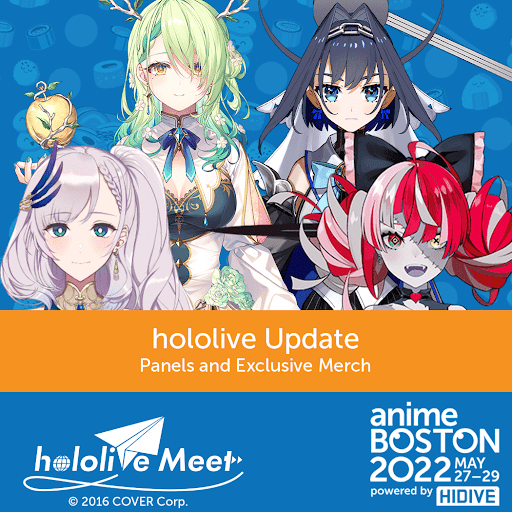 COVER Corporation Announces New Merchandise for hololive Meet 2023!